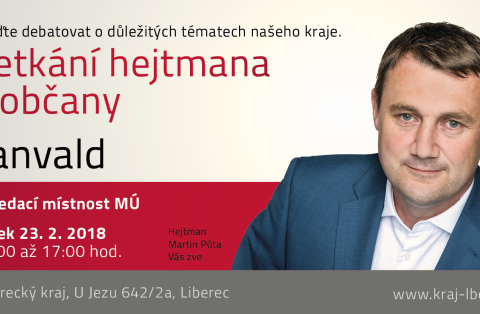 Den s hejtmanem v Tanvaldu - plakát